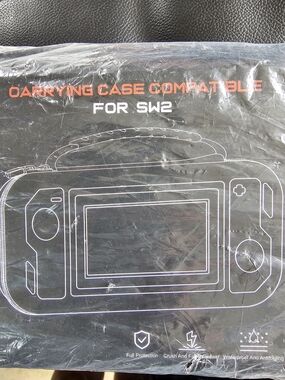 Carrying Case Compatible for SW2 - Black Protective Sleeve